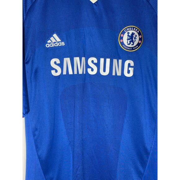 Adidas Chelsea FC 2013-14 Home Jersey Blue Samsung Football Shirt Size L - Picture 2 of 6
